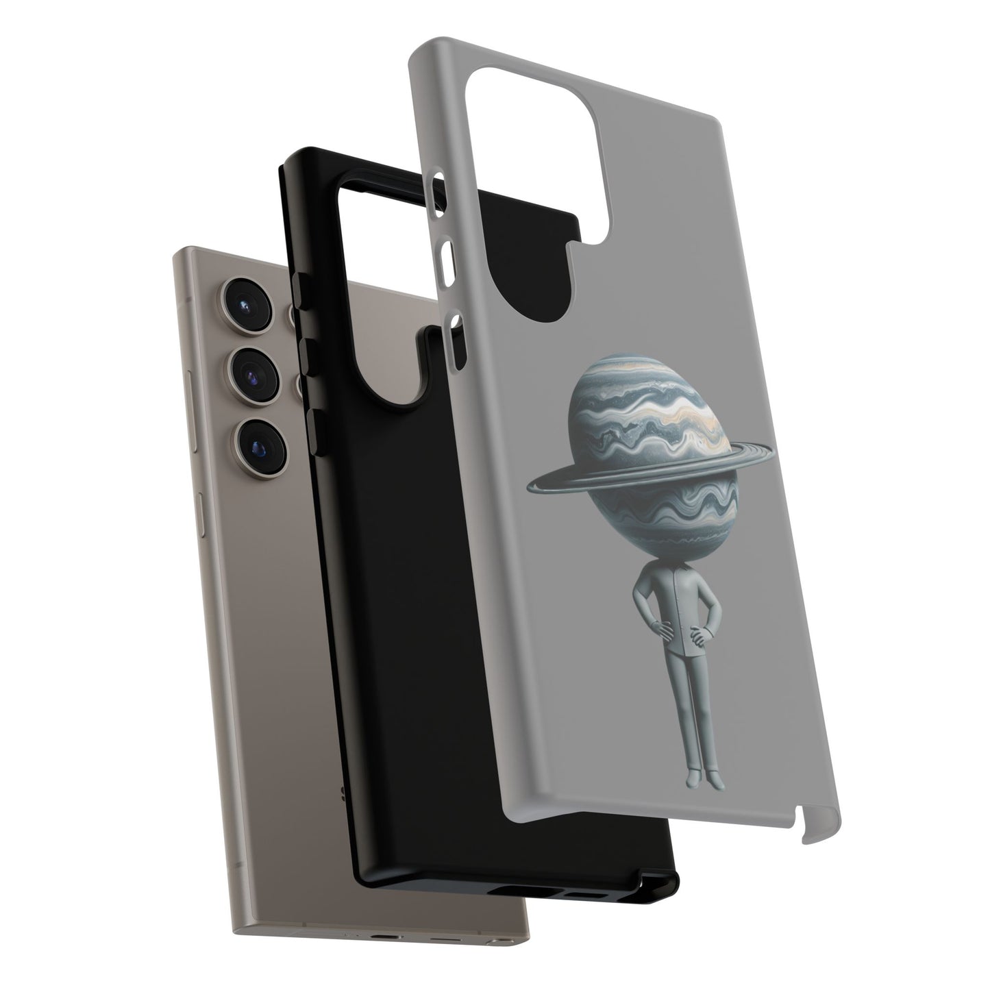 A Man Carrying the World on His Head – Artistic Phone Case