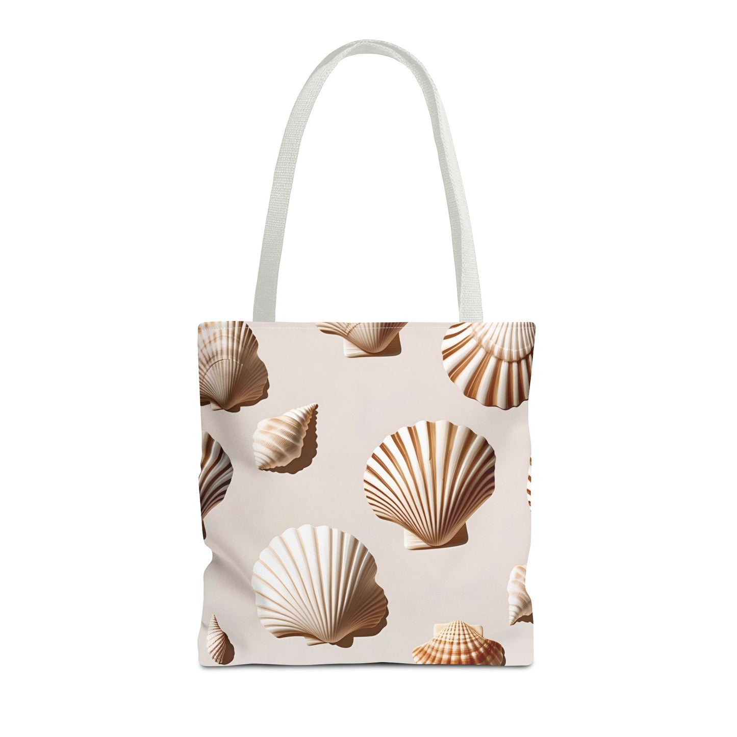Beach Silence – Minimal Natural Tote Bag