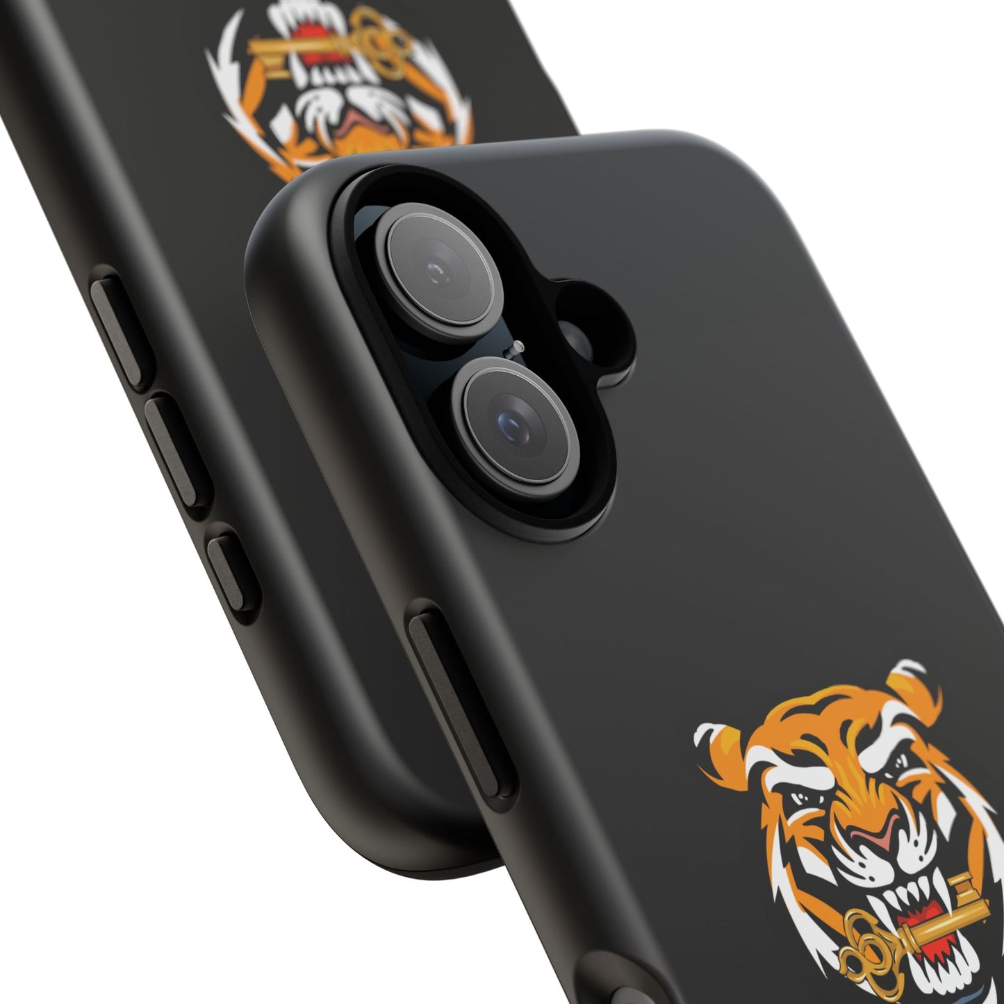 Creative Durable Hard Case for Smartphones - Wild Tiger Design