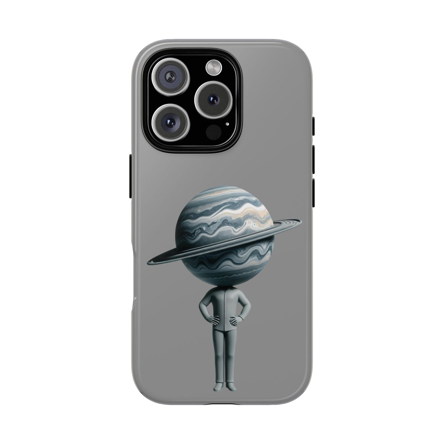 A Man Carrying the World on His Head – Artistic Phone Case