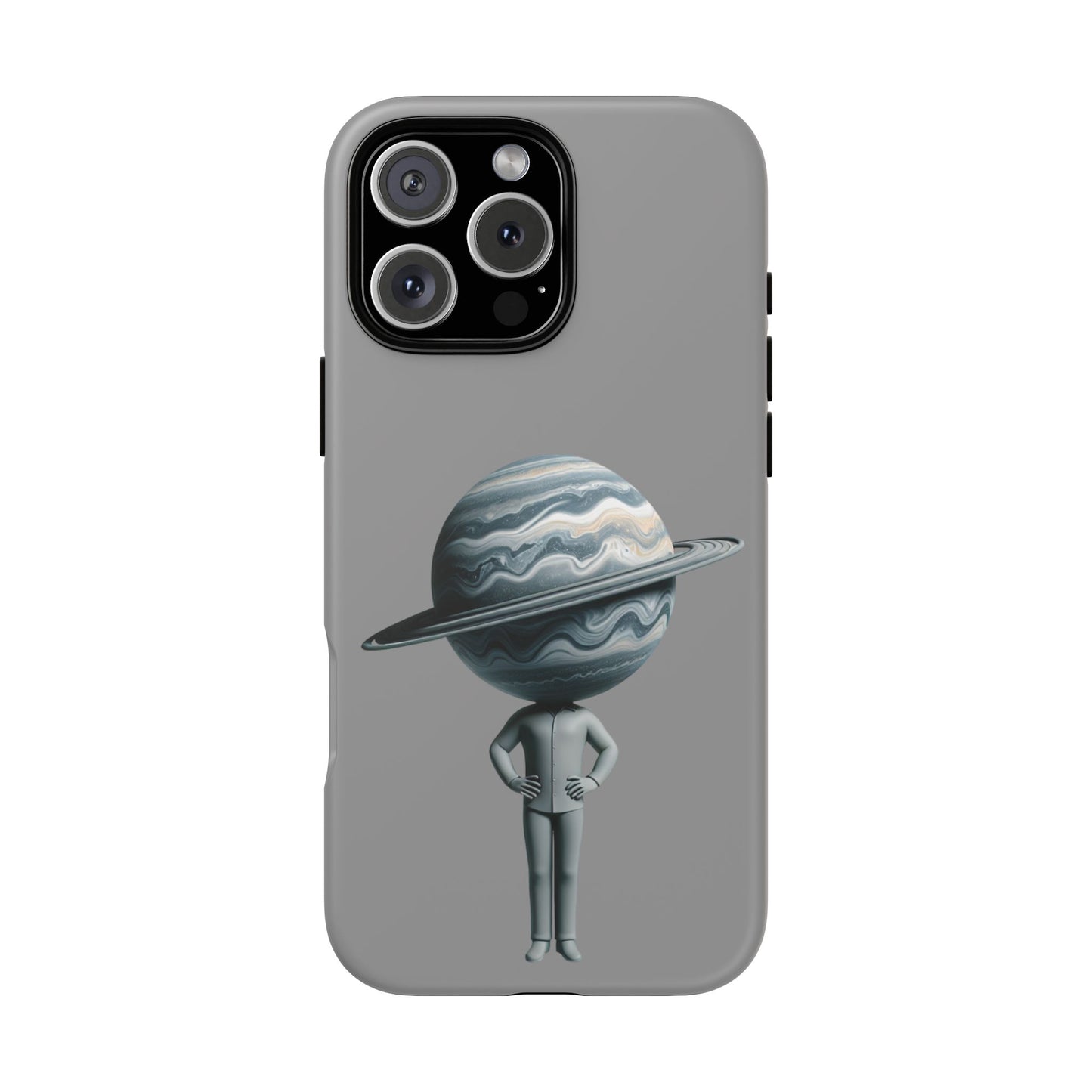 A Man Carrying the World on His Head – Artistic Phone Case