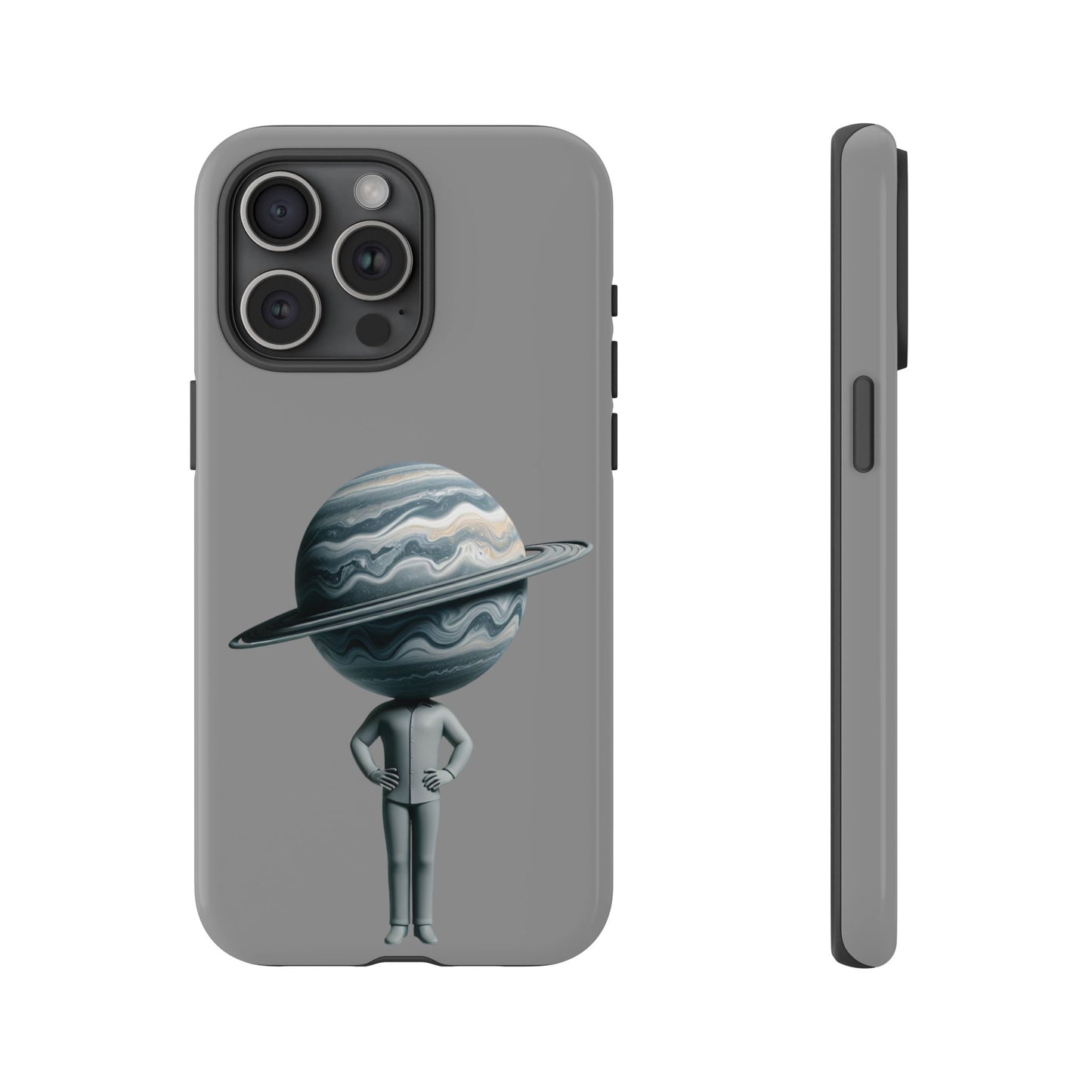 A Man Carrying the World on His Head – Artistic Phone Case
