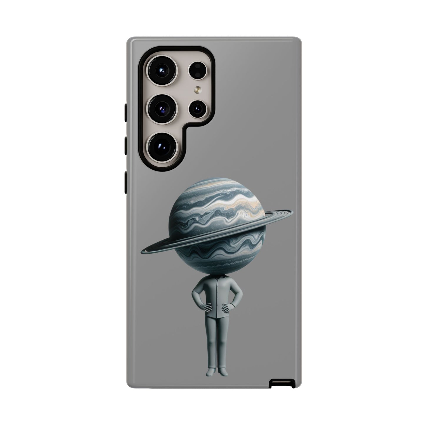 A Man Carrying the World on His Head – Artistic Phone Case