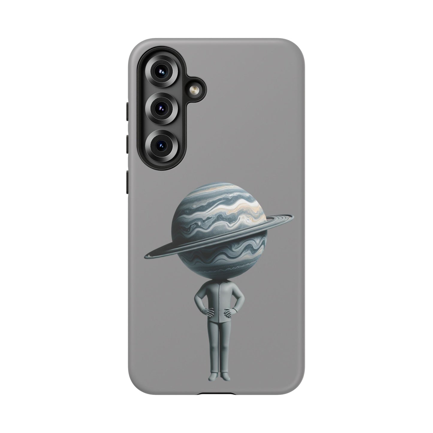 A Man Carrying the World on His Head – Artistic Phone Case