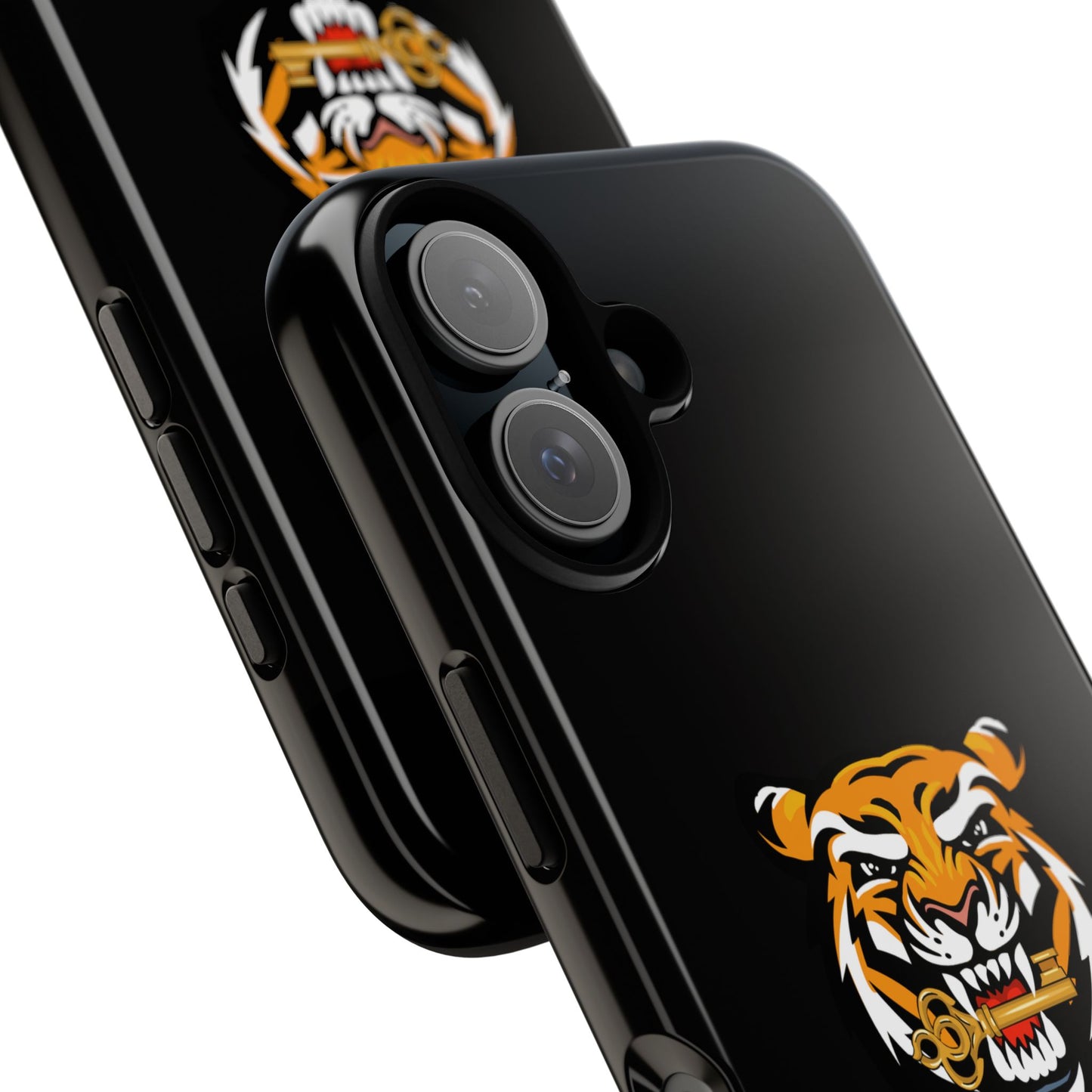 Creative Durable Hard Case for Smartphones - Wild Tiger Design