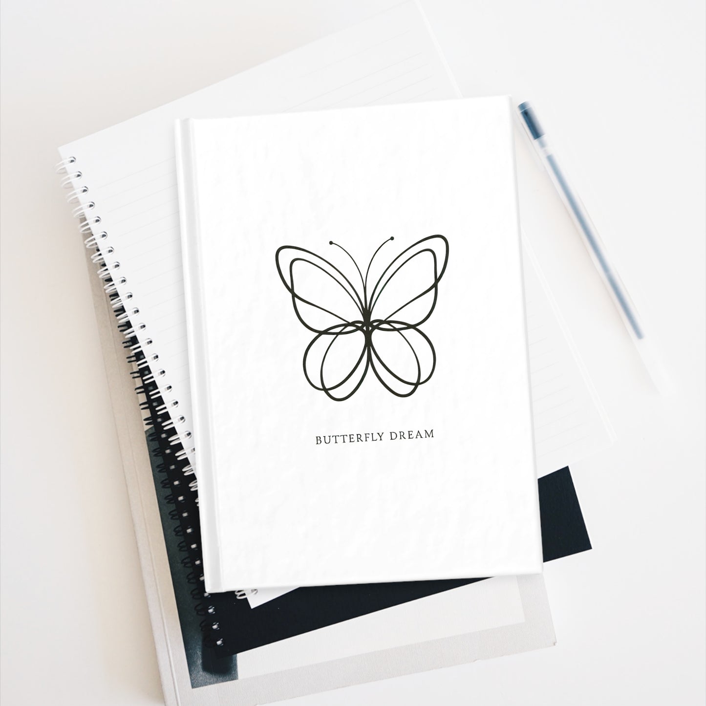 Butterfly Dream Thick Cover Notebook - Brand Special Collection