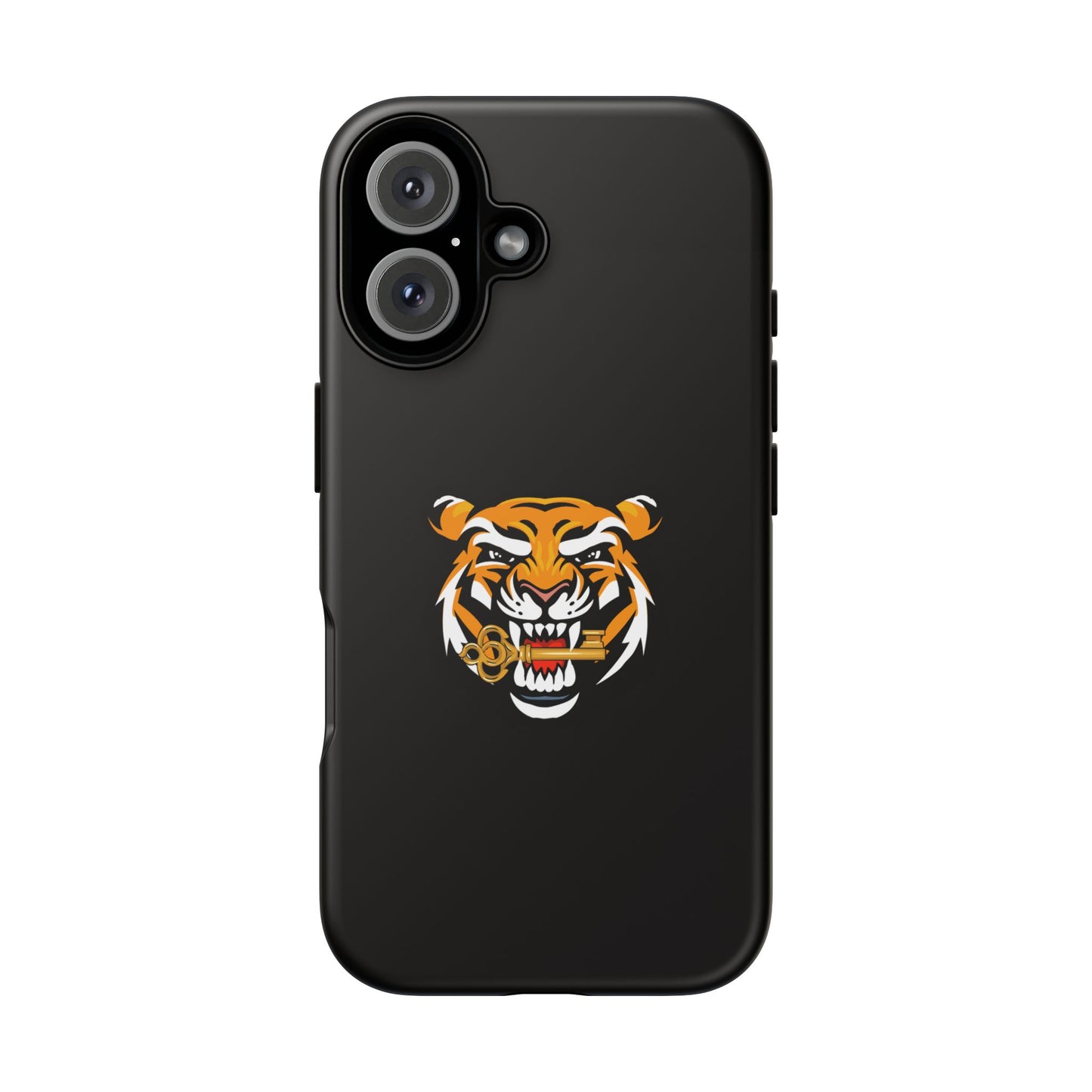 Creative Durable Hard Case for Smartphones - Wild Tiger Design