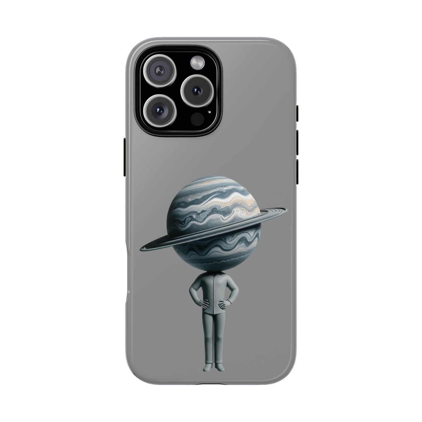 A Man Carrying the World on His Head – Artistic Phone Case