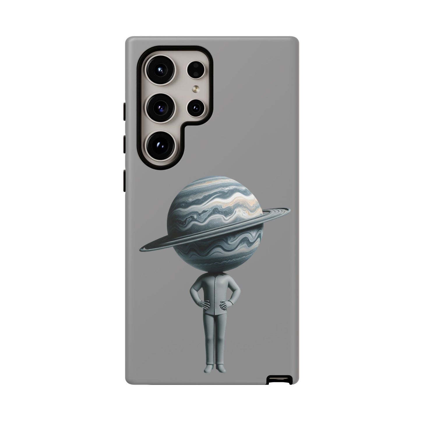 A Man Carrying the World on His Head – Artistic Phone Case