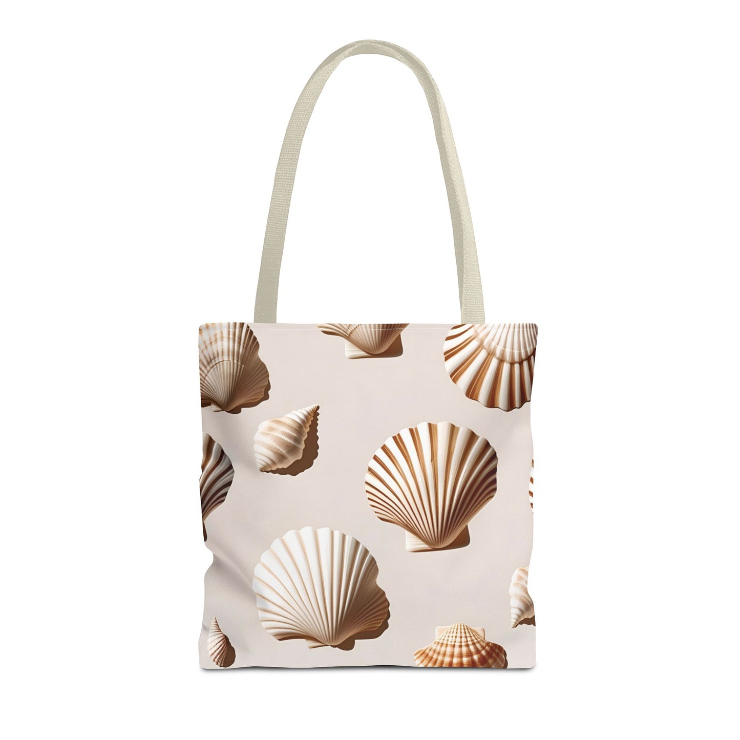 Beach Silence – Minimal Natural Tote Bag