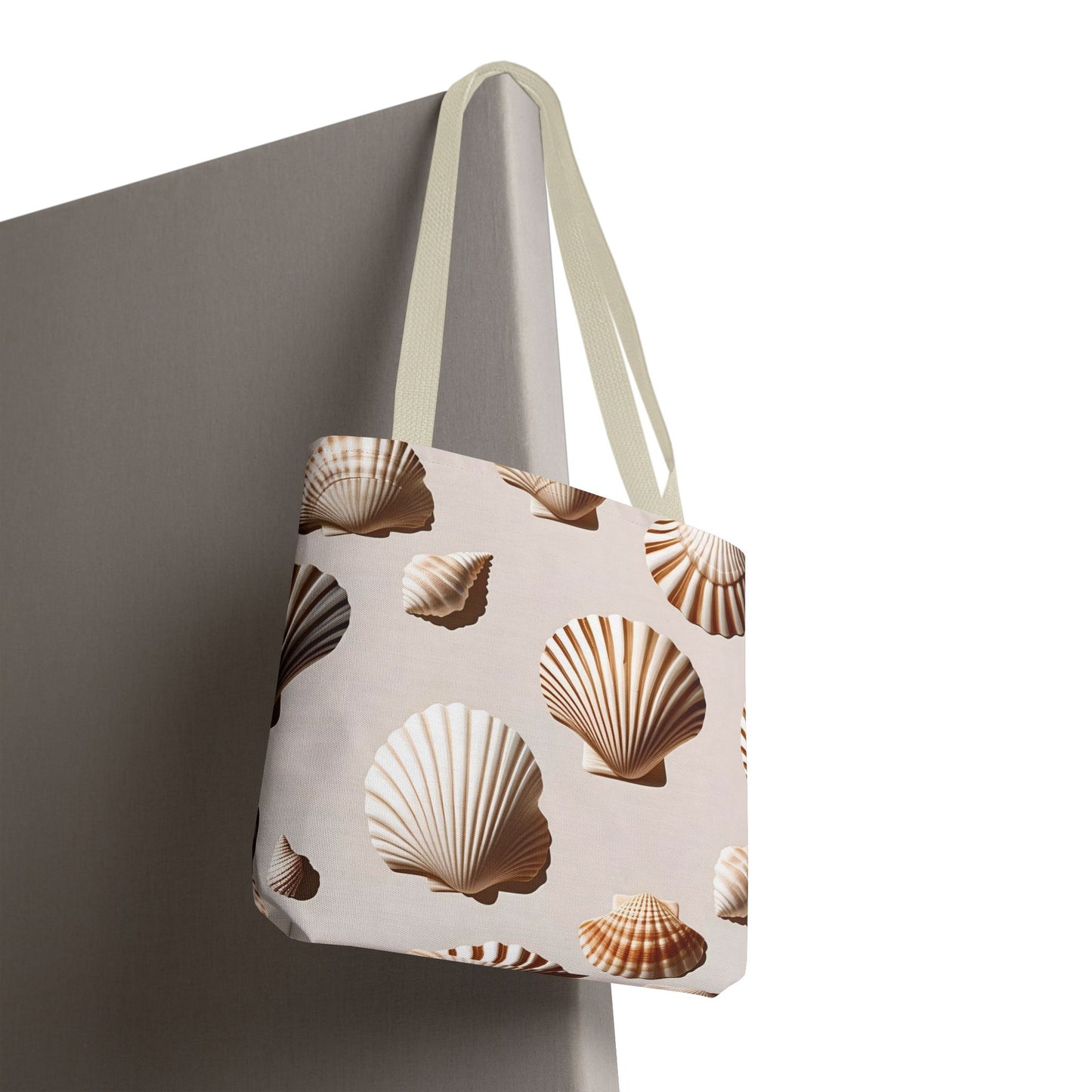 Beach Silence – Minimal Natural Tote Bag