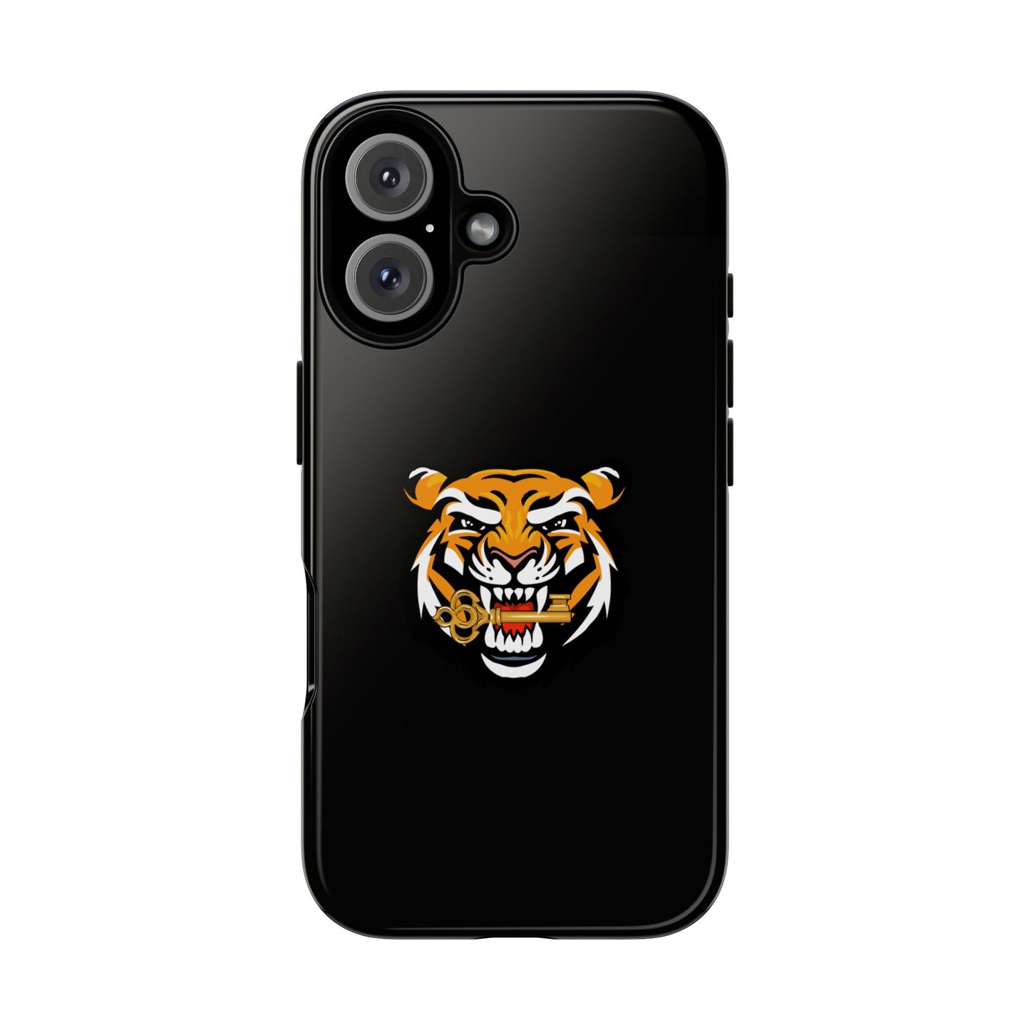 Creative Durable Hard Case for Smartphones - Wild Tiger Design