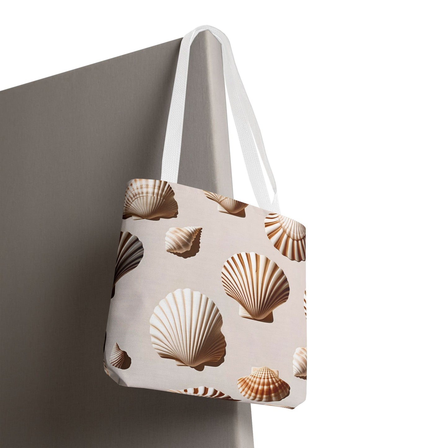Beach Silence – Minimal Natural Tote Bag