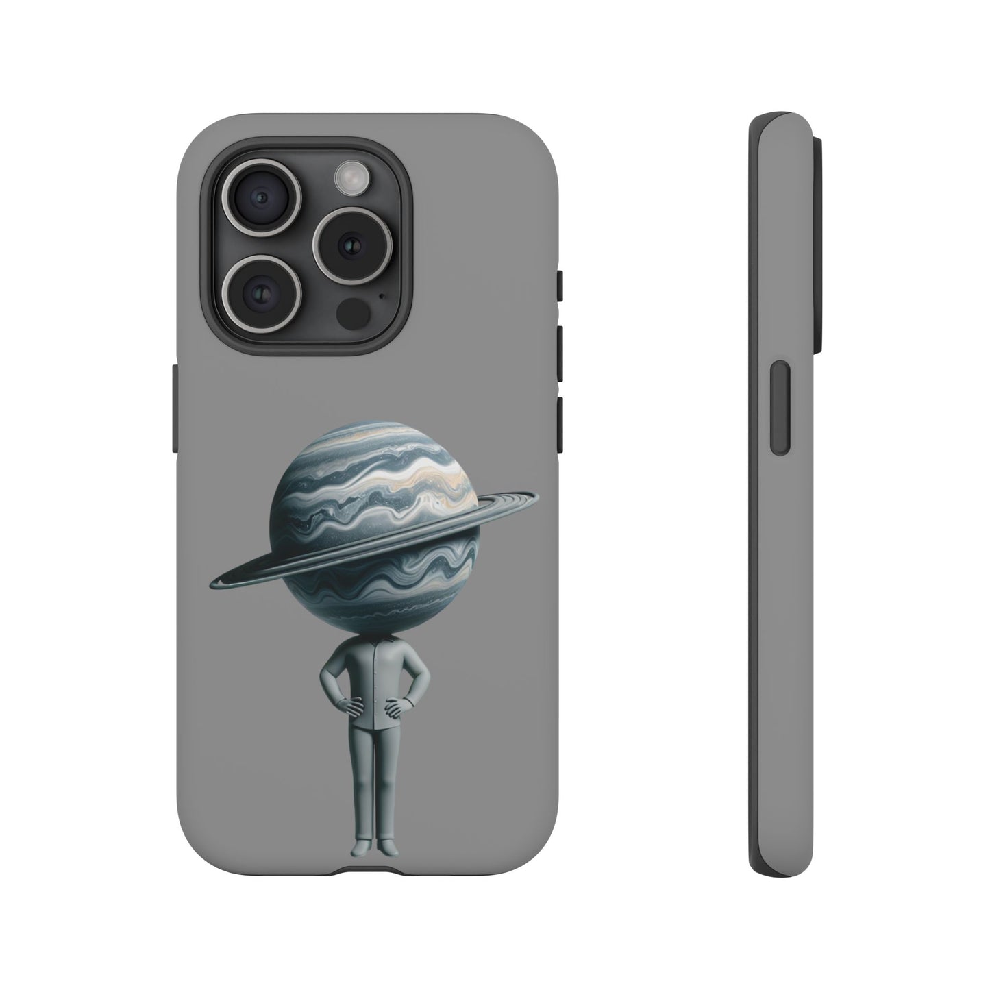 A Man Carrying the World on His Head – Artistic Phone Case