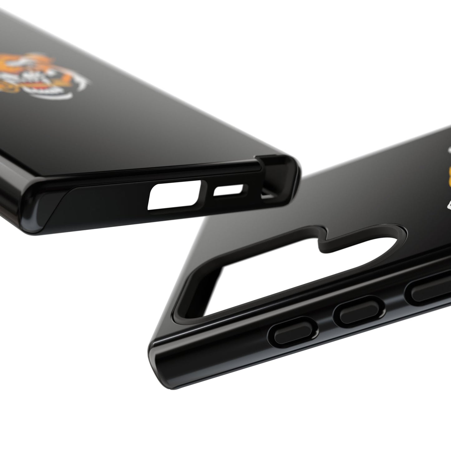 Creative Durable Hard Case for Smartphones - Wild Tiger Design