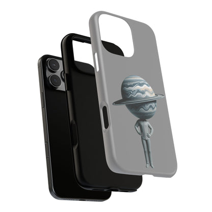A Man Carrying the World on His Head – Artistic Phone Case