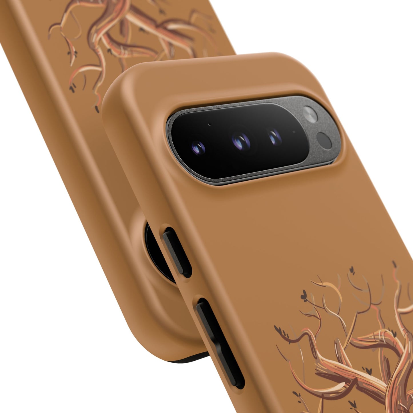 Bozkırda Tek Ağaç – Minimal Telefon Kılıfı