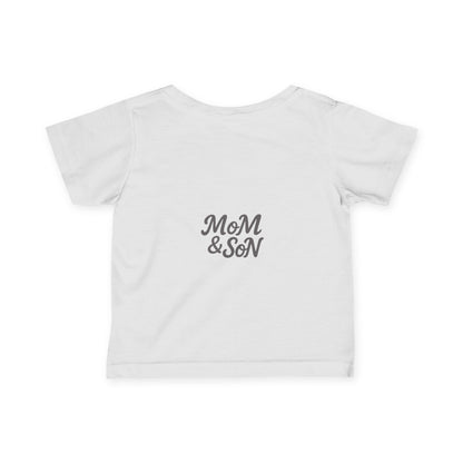 Mother-Son Combination T-Shirt – Mom &amp; Son Written Design