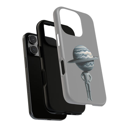 A Man Carrying the World on His Head – Artistic Phone Case