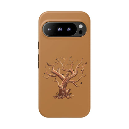 Bozkırda Tek Ağaç – Minimal Telefon Kılıfı