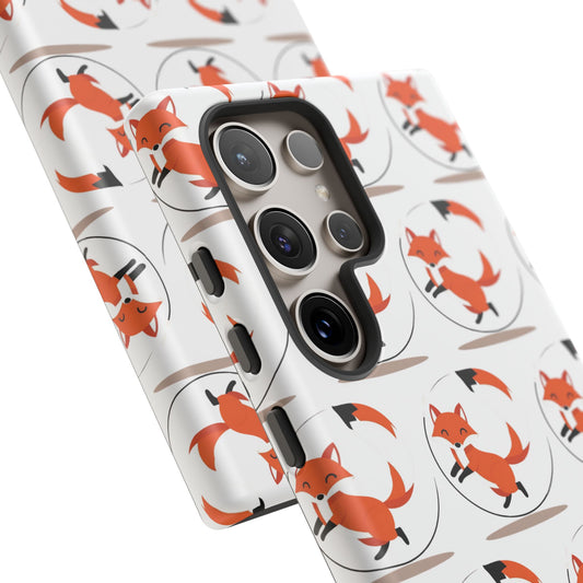 Fox Chasing Its Own Tail – Fun and Meaningful Phone Case