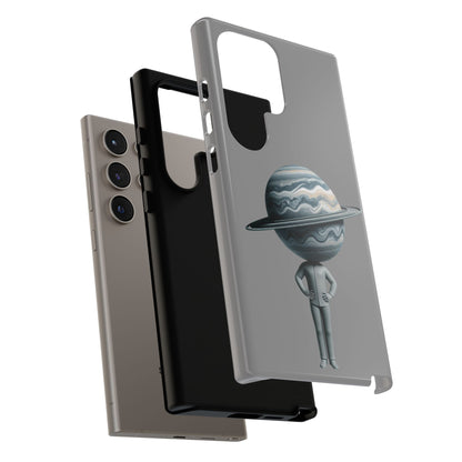 A Man Carrying the World on His Head – Artistic Phone Case