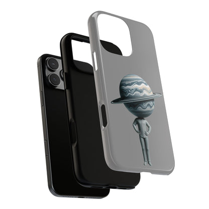 A Man Carrying the World on His Head – Artistic Phone Case